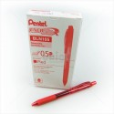 PENTEL ปากกาหมึกเจล กด 0.5 ENERGEL X BLN105 <1/12> แดง